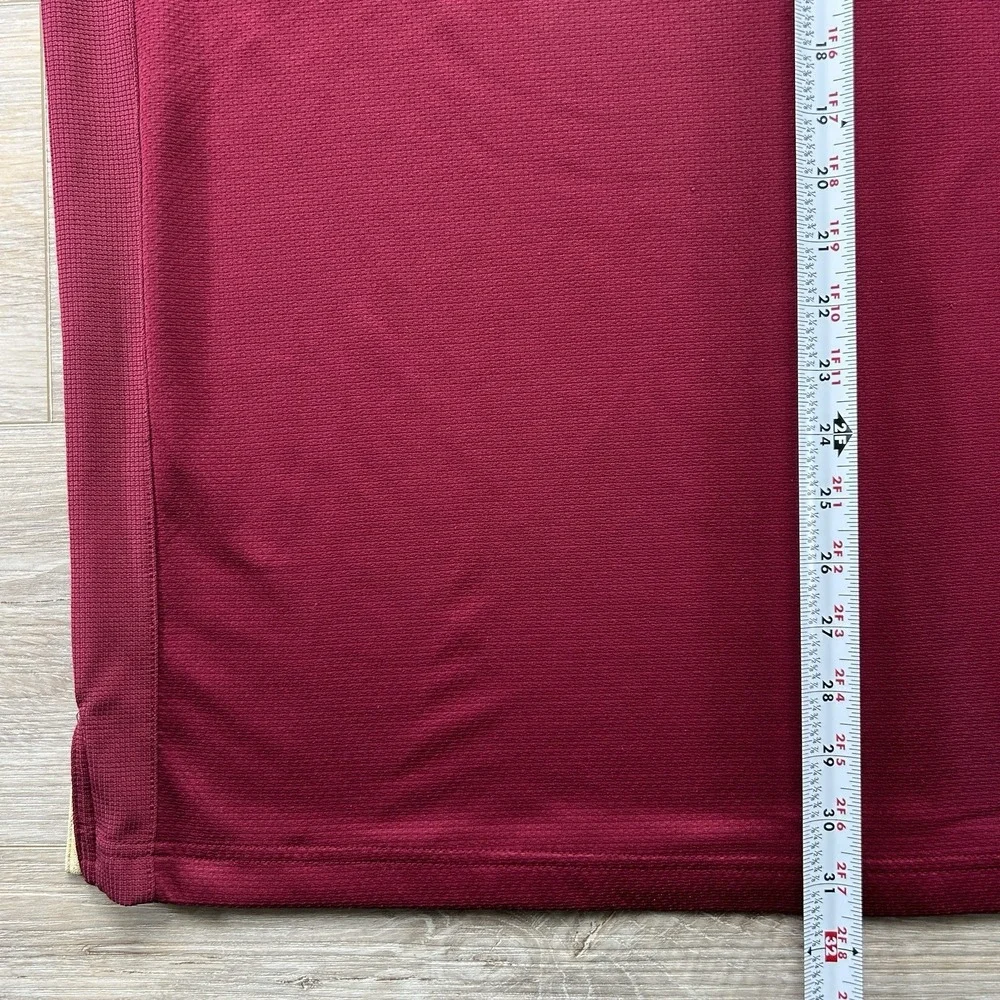 Vintage 00s Nike‎ Team XL FSU Florida State Seminoles Polo Garnet Gold